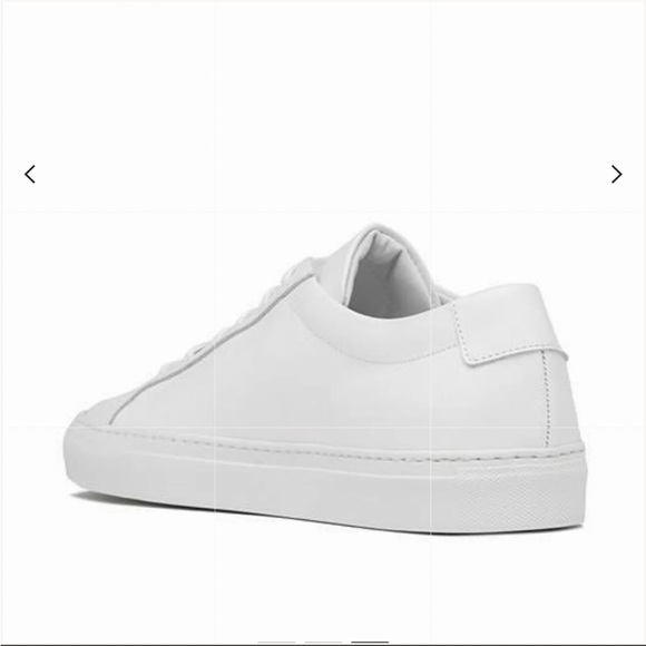 Authentic New Common Projects White Leather Sneakers sz 41 - Picture 2 of 3